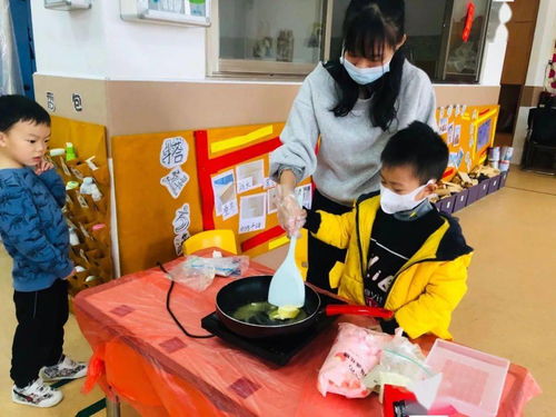 下西新星实验幼儿园贺年食品制作篇 美味无穷，味蕾上的暴动